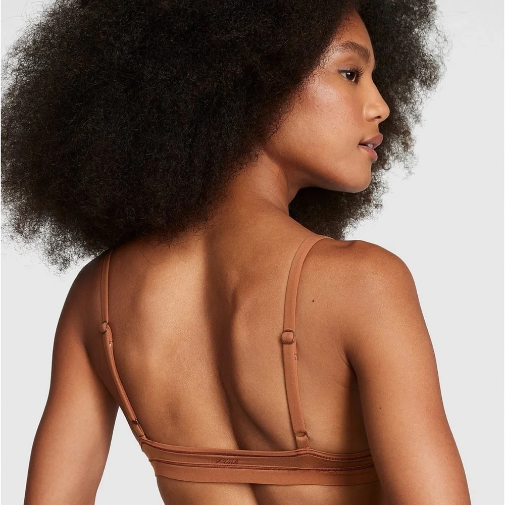 Victoria’s Secret PINK Powder Puff Cotton Triangle Bralette